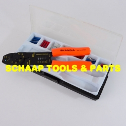 Kabelschoentang met 30 kabelschoenen in cassette | 1042770